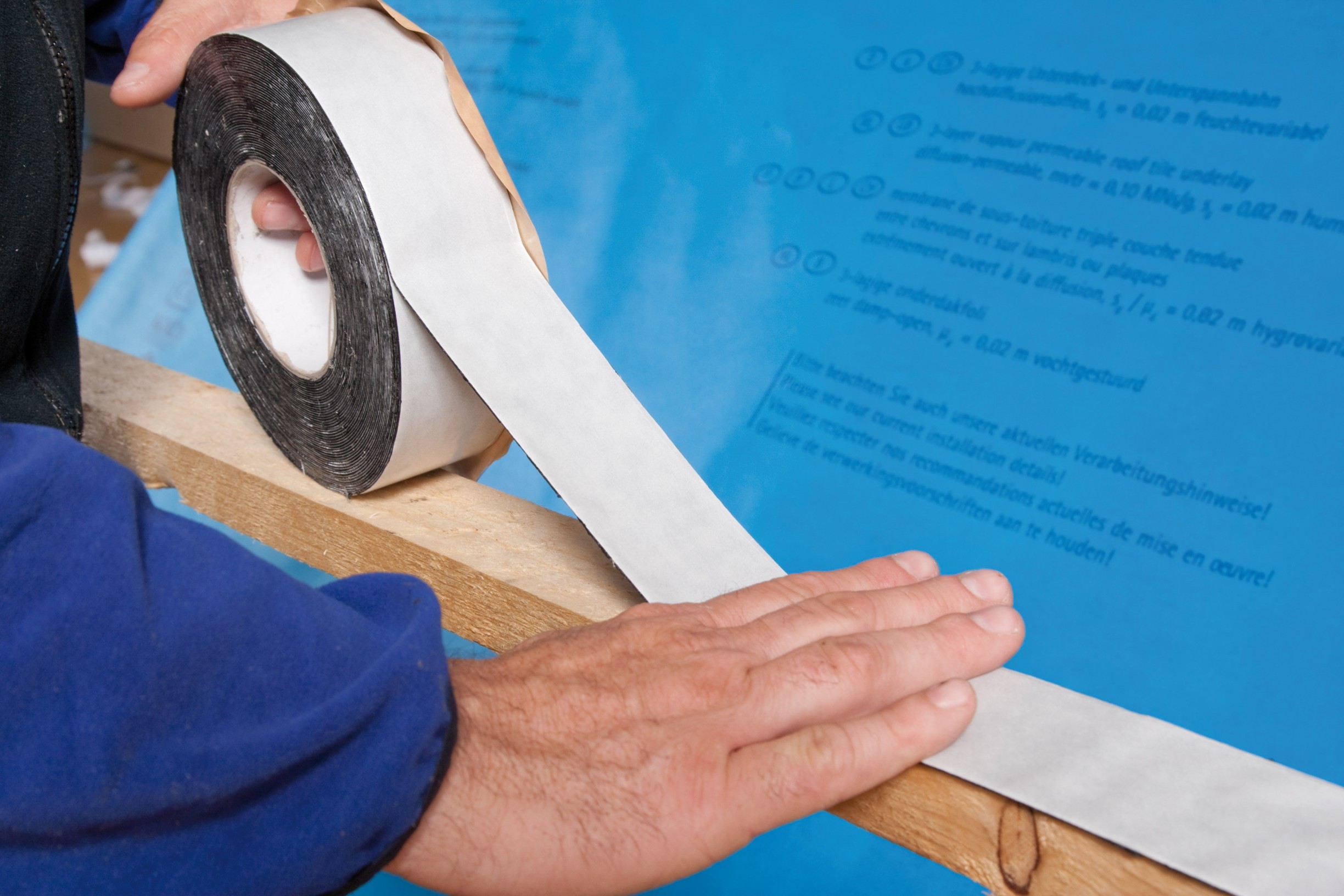 Pro Clima Tescon Naideck Double Sided Nail Sealing Tape Ecological Building Systems